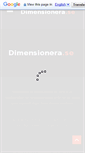 Mobile Screenshot of dimensionera.se